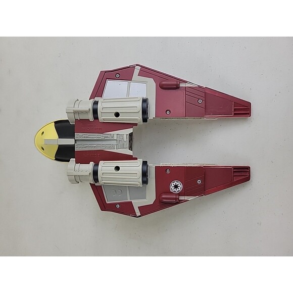 Hasbro Star Wars Clone Wars 2008 Obi-Wan Kenobi's Delta Jedi Starfighter - Picture 8 of 10